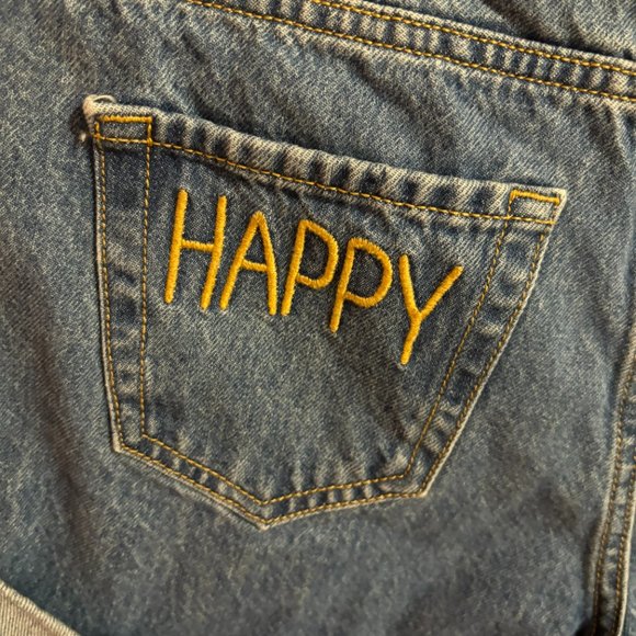 Wild Fable Highest Rise Mom Jean Shorts 'Happy' Womens 2/26R - Picture 11 of 16